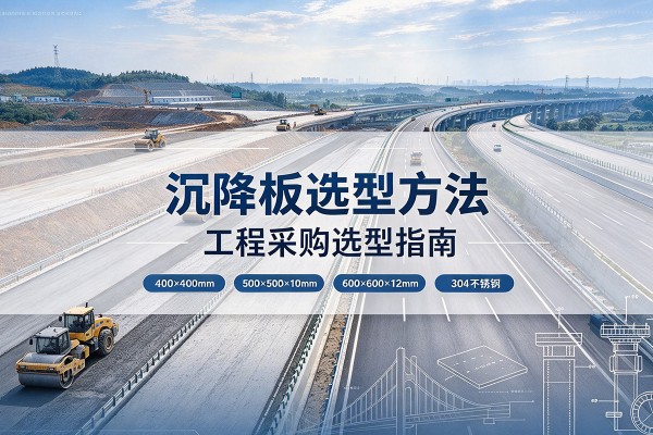 乌拉特后旗沉降板选择方法
