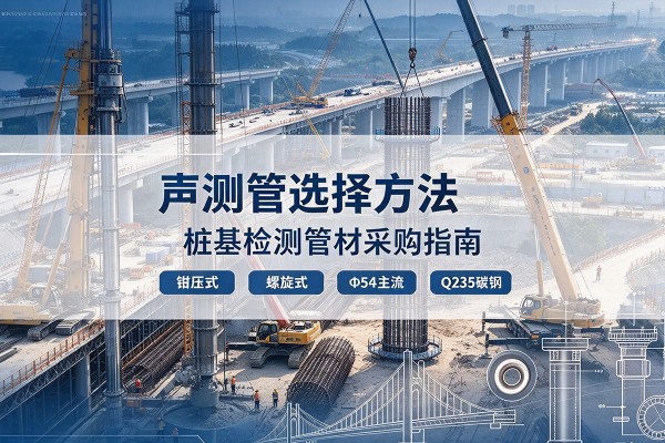 乌拉特后旗声测管选型标准