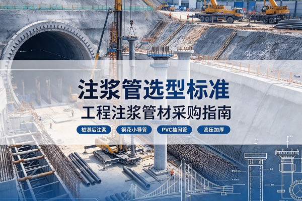 乌拉特后旗注浆管选型标准